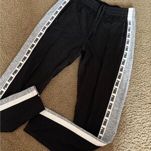 PINK Victoria's Secret Charcoal Joggers